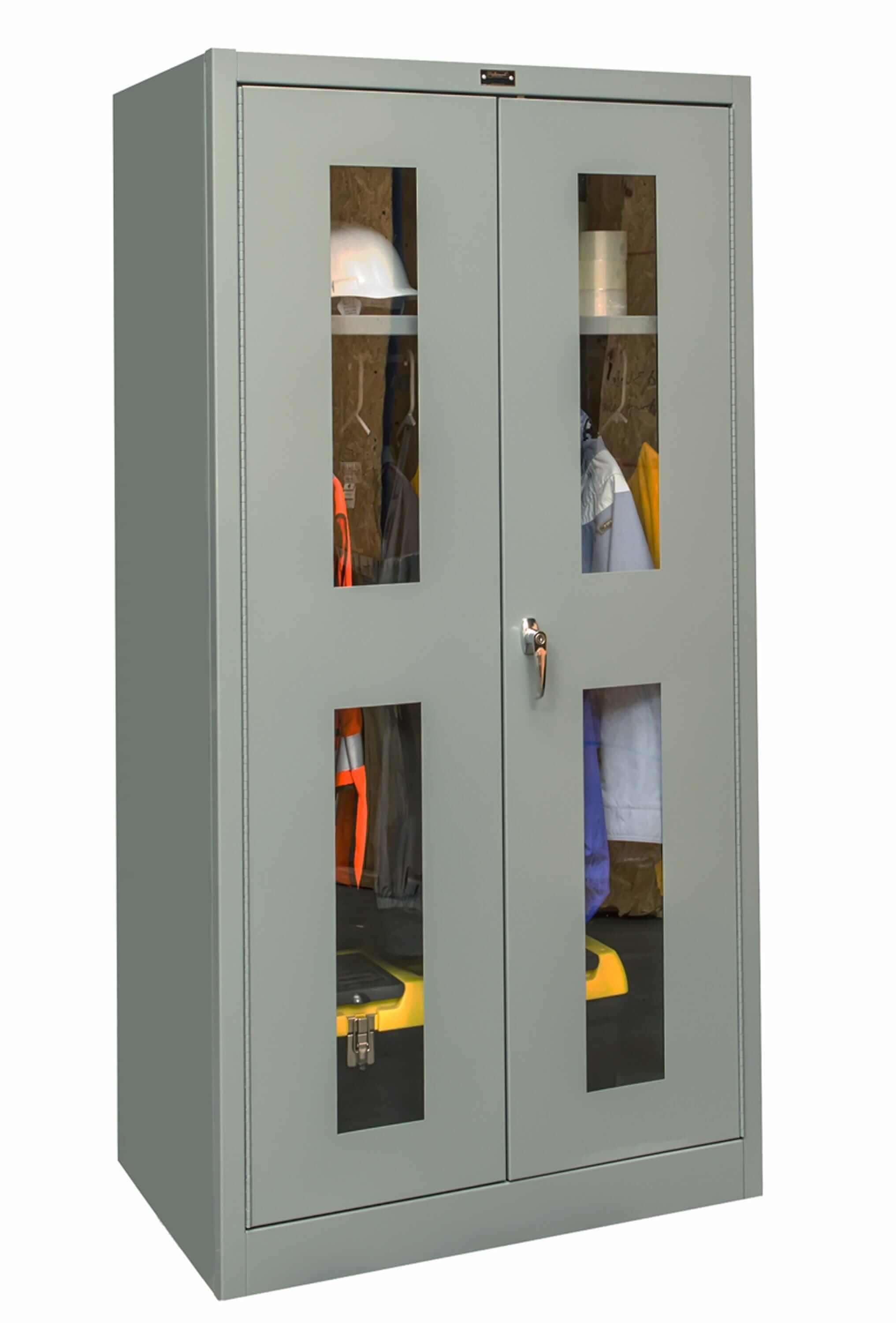 Hallowell 400 Series Commercial Wardrobe Metal Cabinets — Safety View Door YourLockerStore